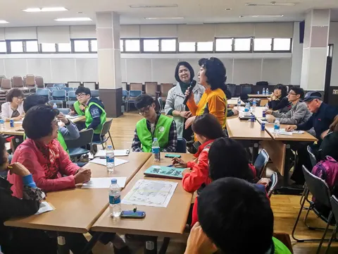 종로구 커뮤니티매핑 "우리 동네 한 바퀴" 활동 사진