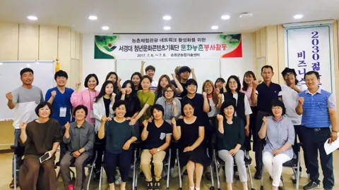 순창군 문화농활 활동 사진