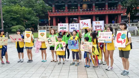 종로구 자원봉사센터 · 해피러스봉사단 활동 사진