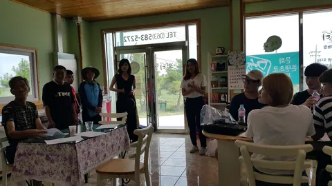 부안군 문화농활 활동 사진