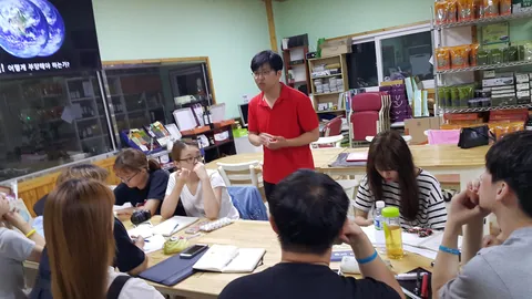 부안군 문화농활 활동 사진