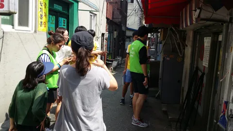 종로구 커뮤니티매핑 "우리 동네 한 바퀴" 활동 사진