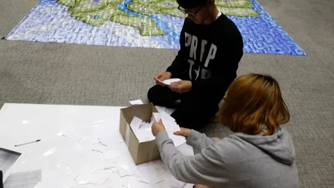 내손안의 서울 – 포토모자이크 서울지도 활동 사진